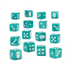 Warhammer 40k: Kości Leagues of Votann – Dice Set (16 sztuk)